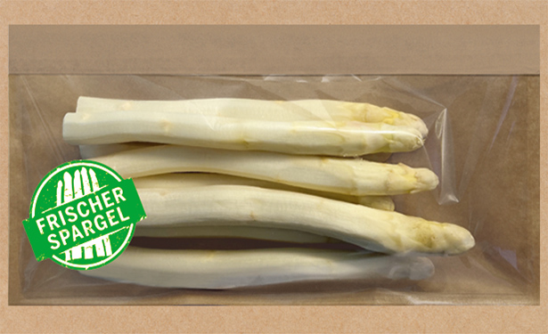 Verschließbarer Gemüse nature Fresh Bag mit einem kältebeständigen Selbstklebeband